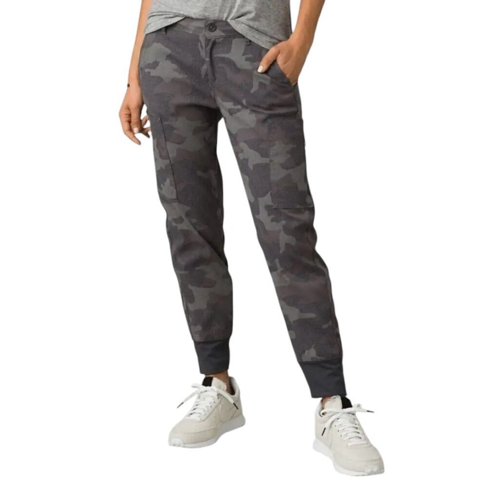 Prana Sky Canyon Gray Camo Joggers Pants